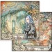 Набор бумаги для скрапбукинга Stamperia SBBL148 "SIR VAGABOND IN FANTASY WORLD", 30,5х30,5 см
